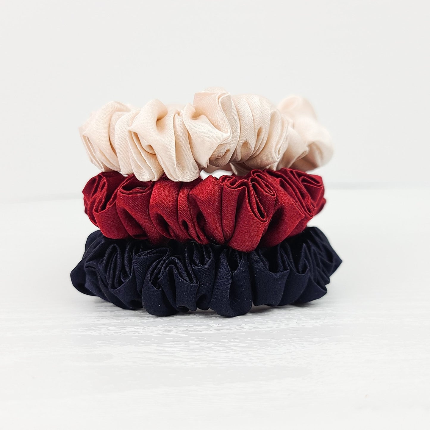 R Belliard Silk Scrunchie Set The Minnies - The Essentials - RBelliard