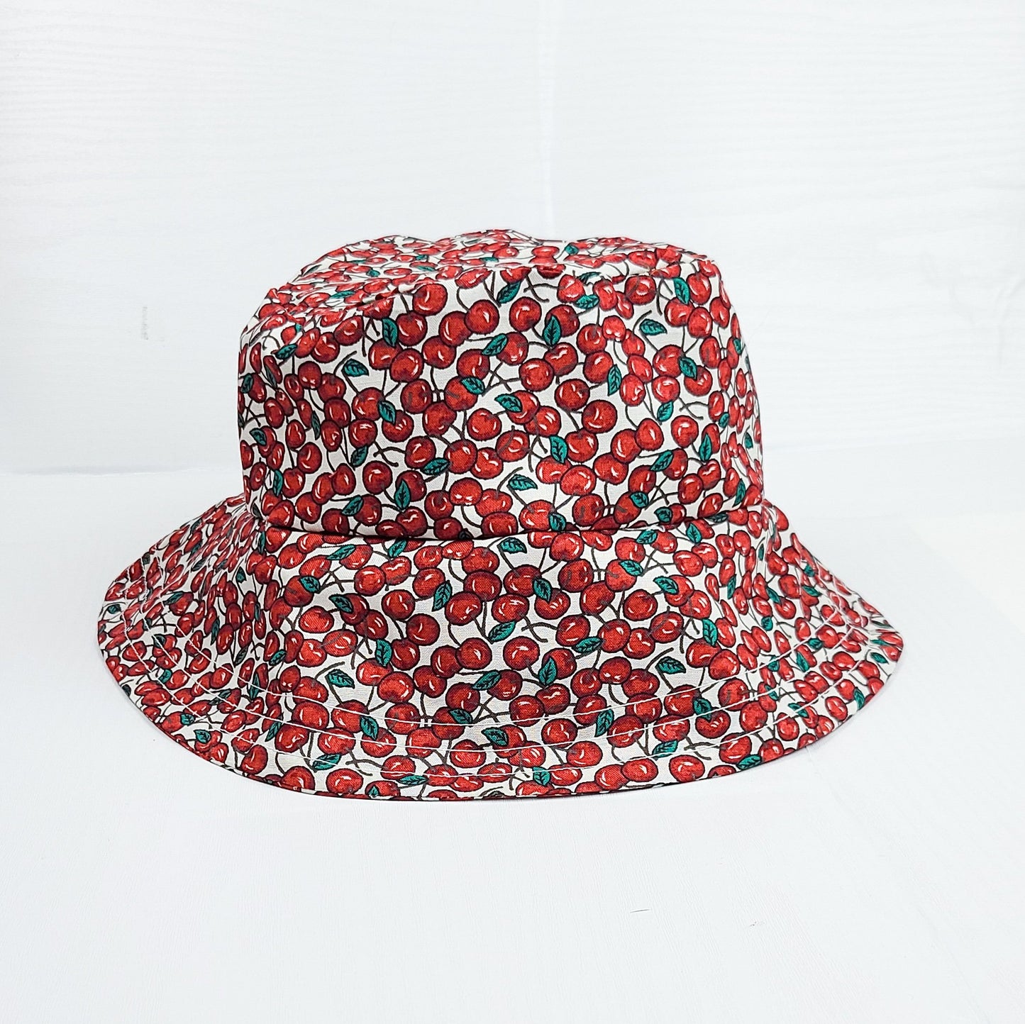 R Belliard Bucket Hat - Cherry Print