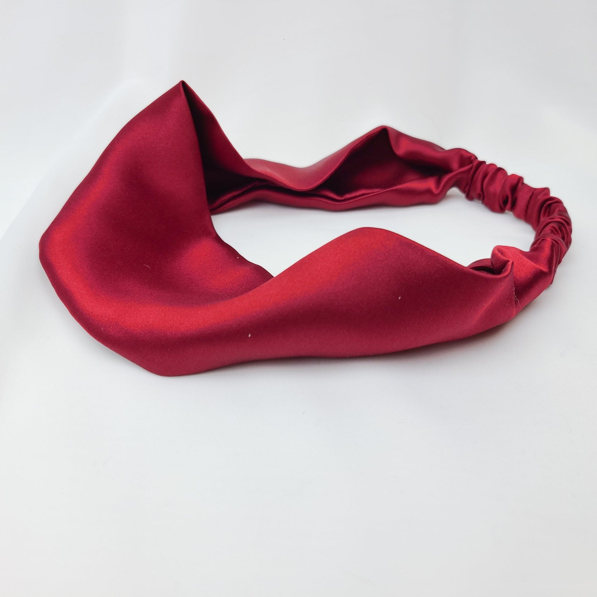 Silk Headband - The Classic - Ruby Red - RBelliard