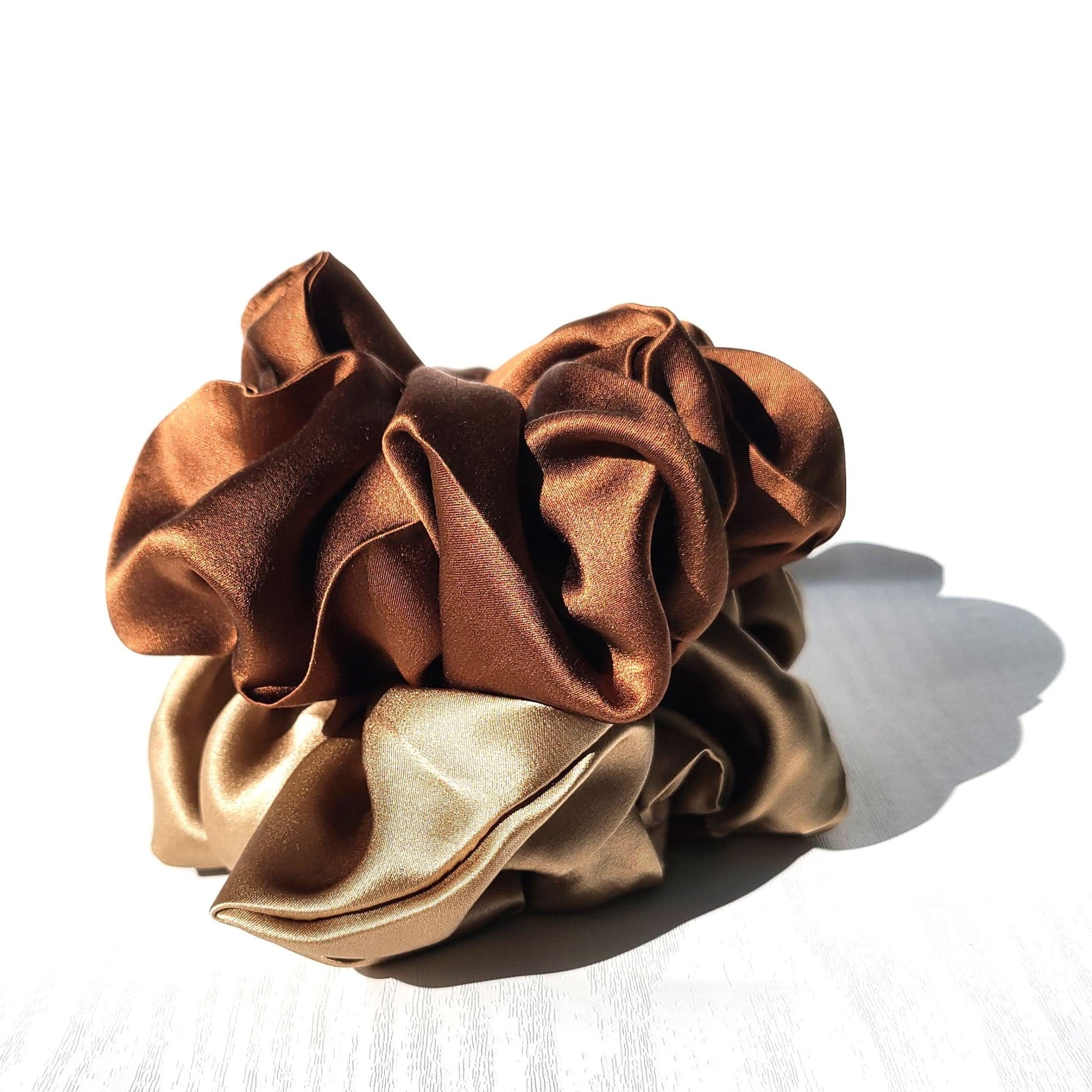 Extra Large Silk Scrunchies - Nude Set - RBelliard