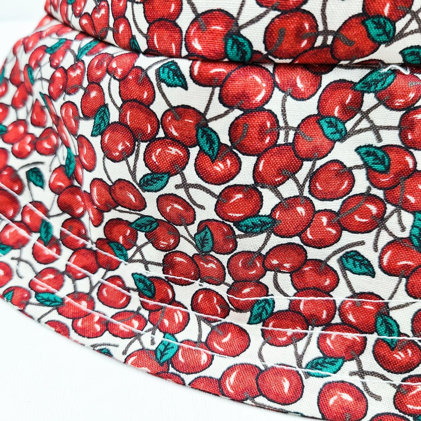 R Belliard Bucket Hat - Cherry Print
